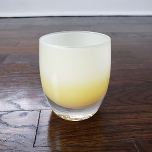 Glassybaby Angel Yellow Ombre Votive Pre Triskelion